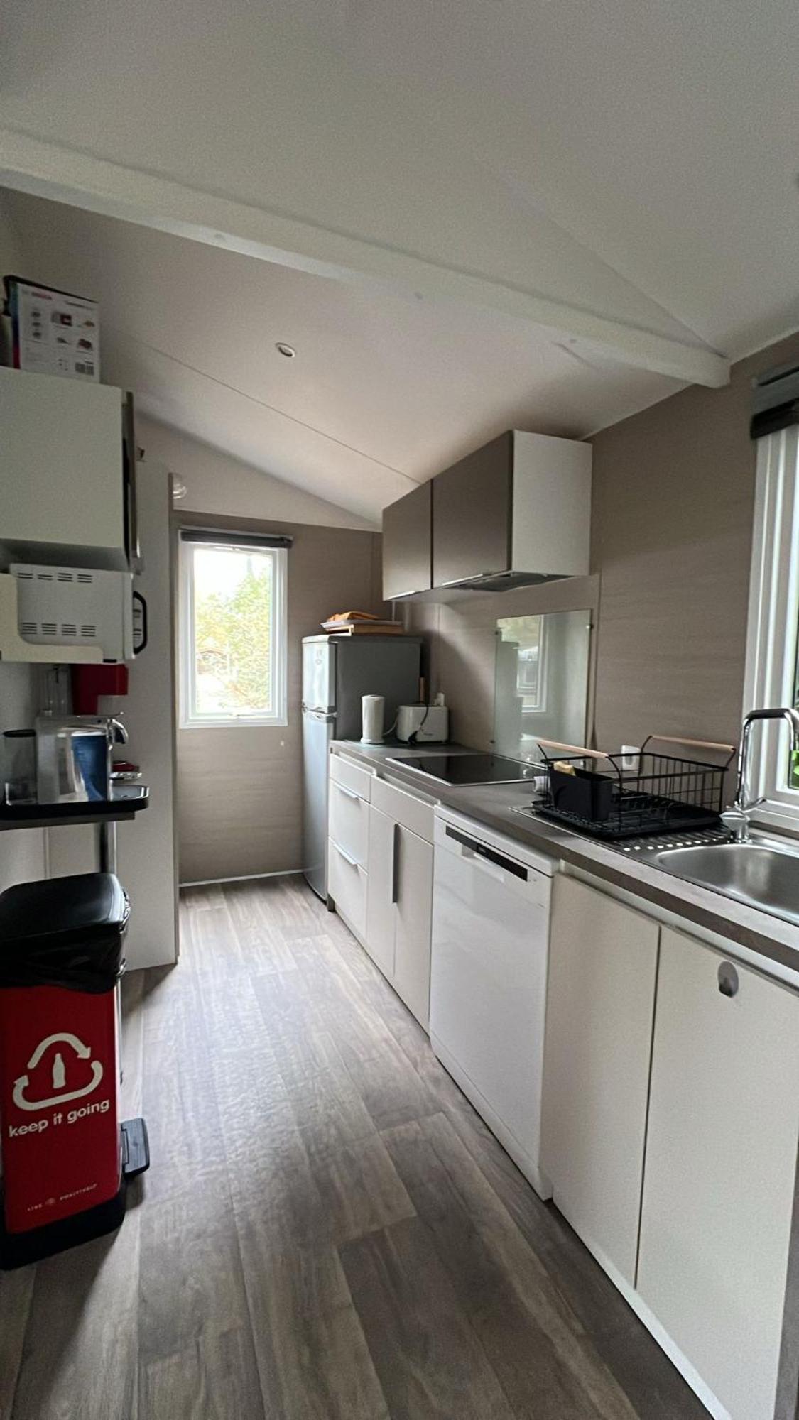 Mobil Home Amenage 2 Chambres La Teste Camping**** Eksteriør billede